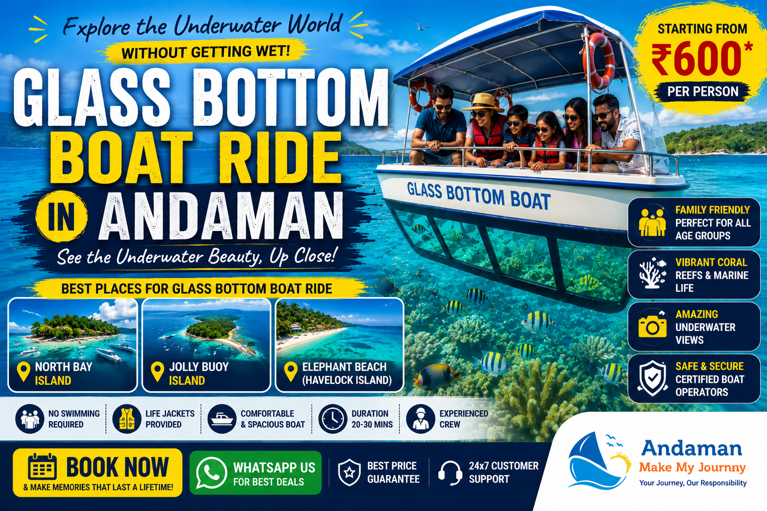 Glass Bottom Boat Ride